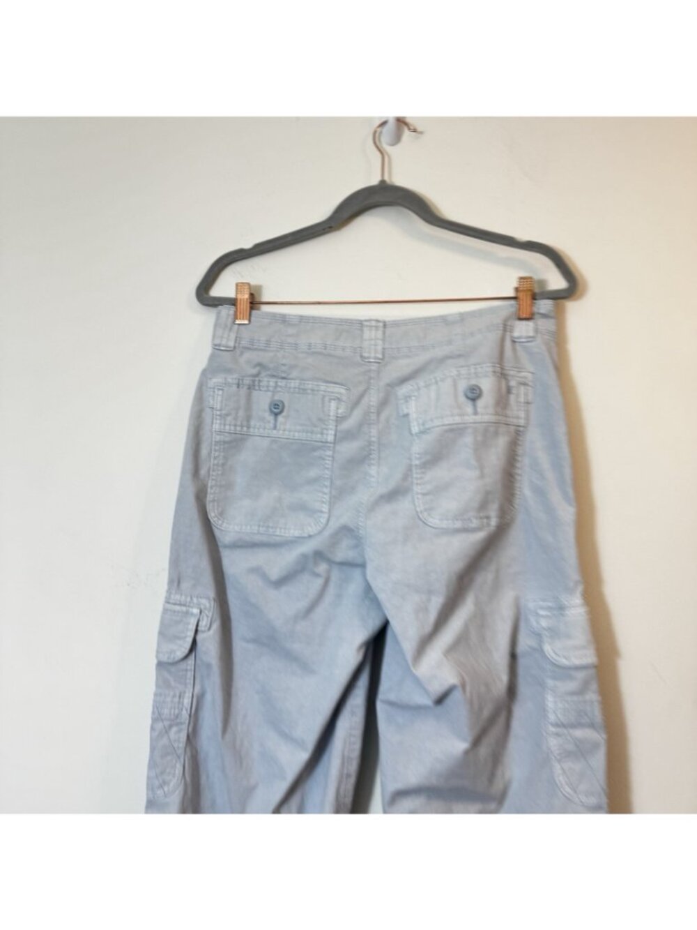 American Eagle Women’s Baggy Jogger Size 8 Cargo Pants Stretch Utility - Picture 5 of 8